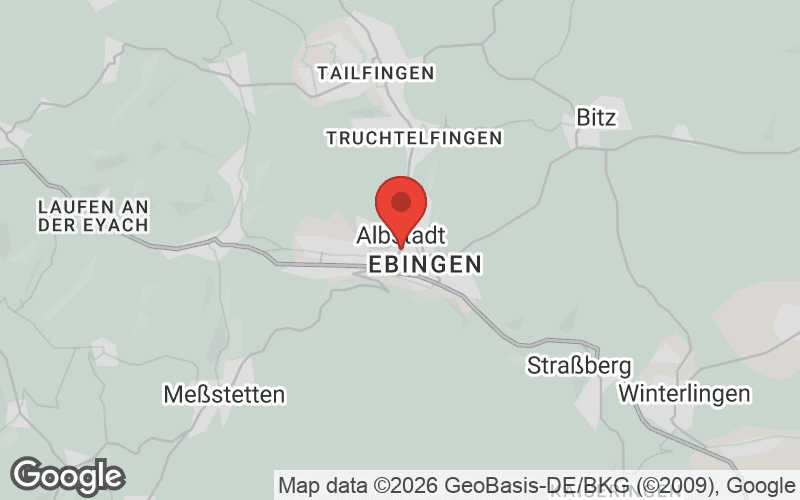 Karte von Albstadt