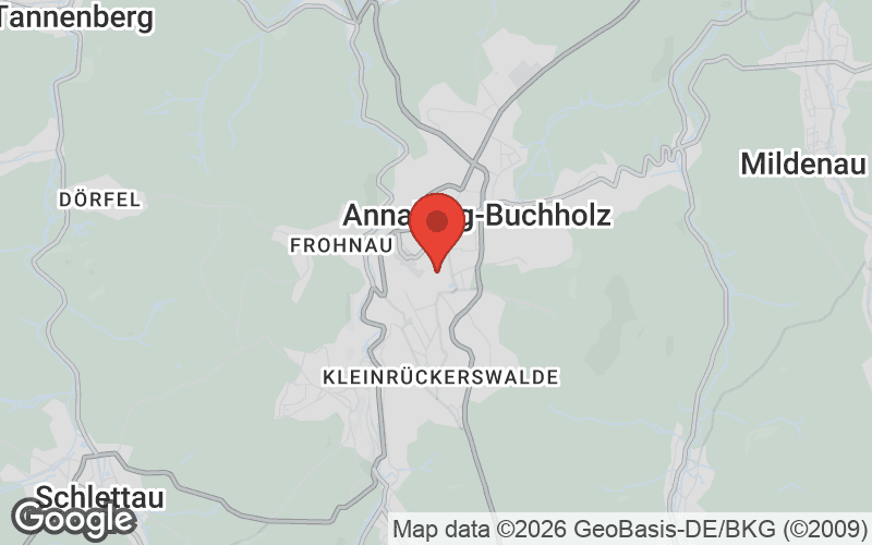 Karte von Annaberg-Buchholz