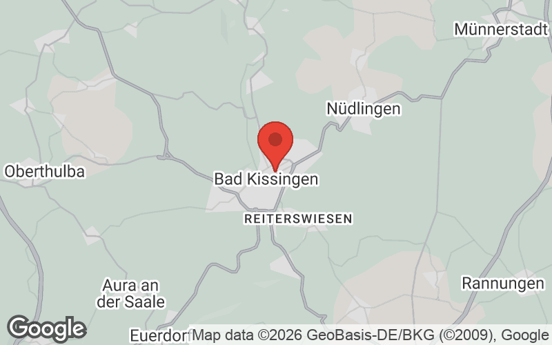 Karte von Bad Kissingen