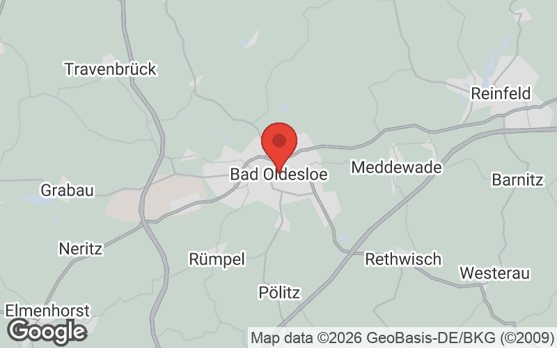 Karte von Bad Oldesloe