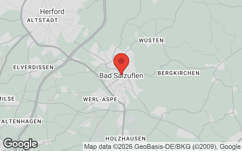 Karte von Bad Salzuflen