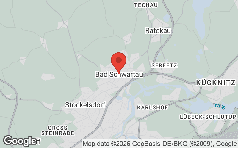 Karte von Bad Schwartau