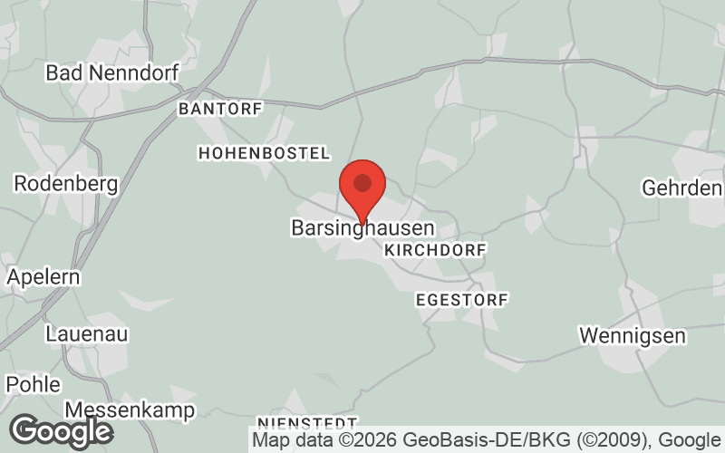 Karte von Barsinghausen