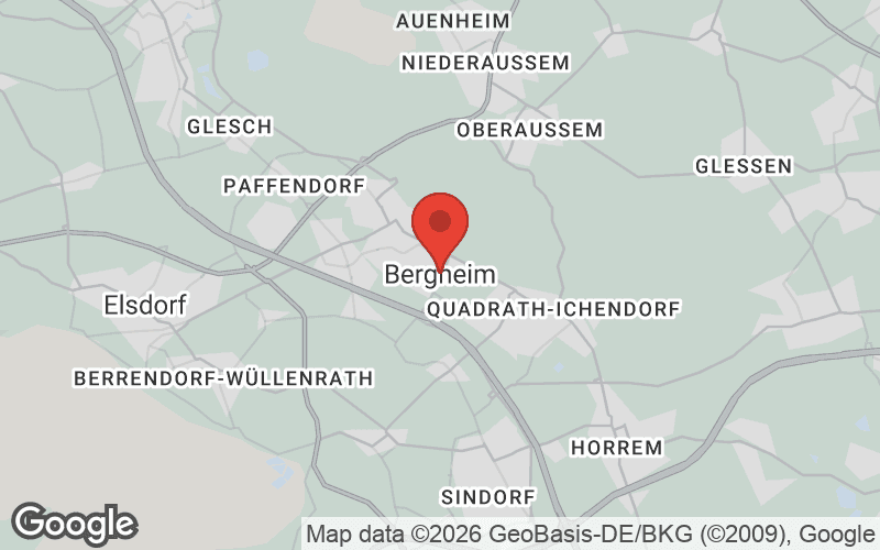 Karte von Bergheim