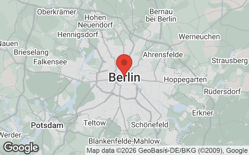 Karte von Berlin