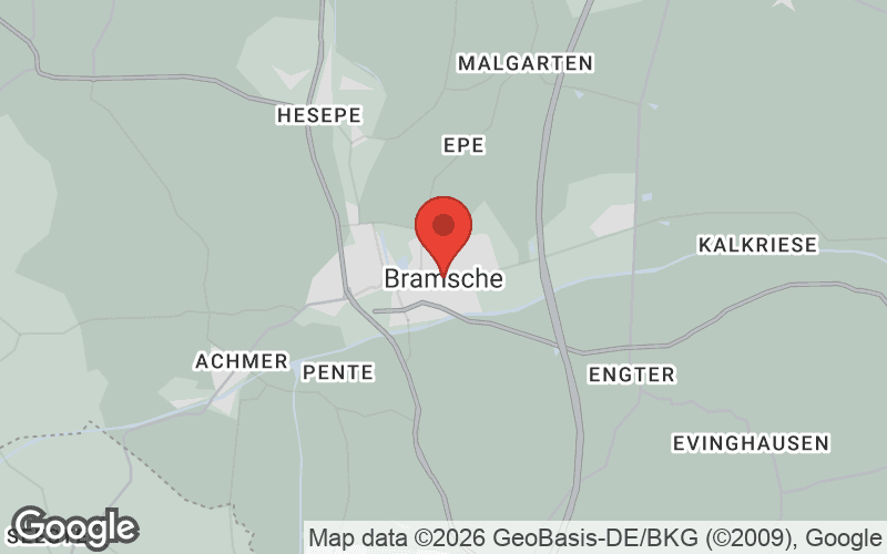 Karte von Bramsche