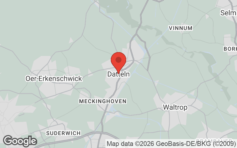 Karte von Datteln