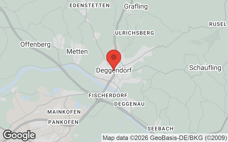 Karte von Deggendorf