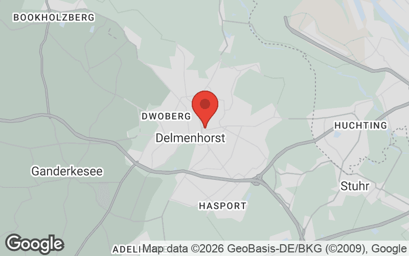 Karte von Delmenhorst