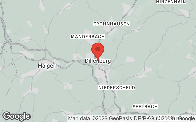 Karte von Dillenburg