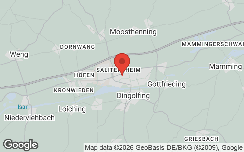 Karte von Dingolfing