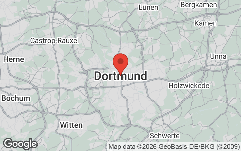 Karte von Dortmund
