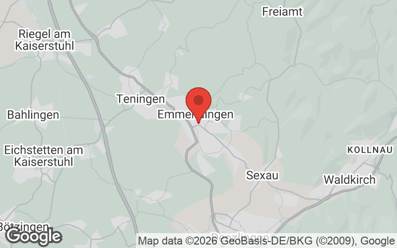 Karte von Emmendingen
