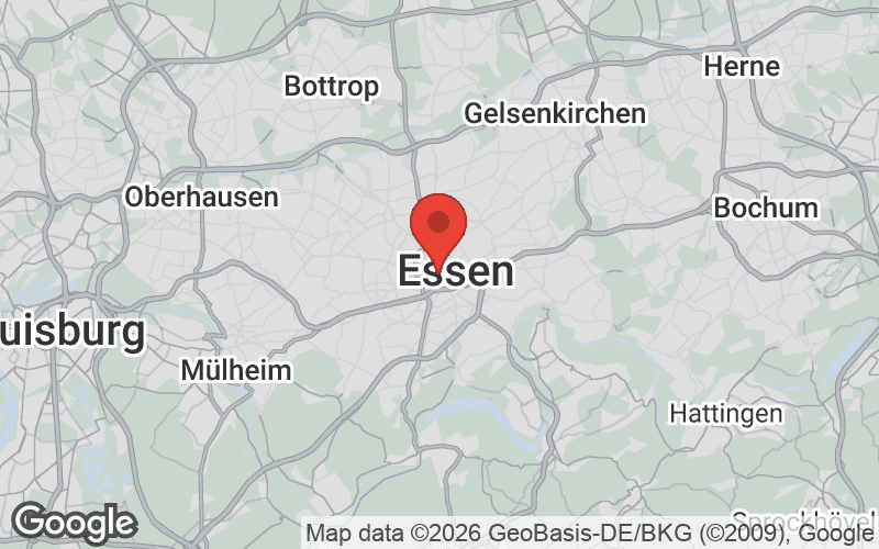 Karte von Essen
