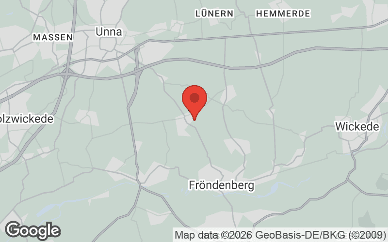 Karte von Fröndenberg (Ruhr)