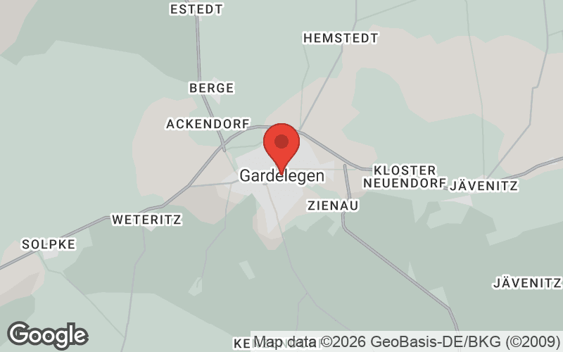 Karte von Gardelegen