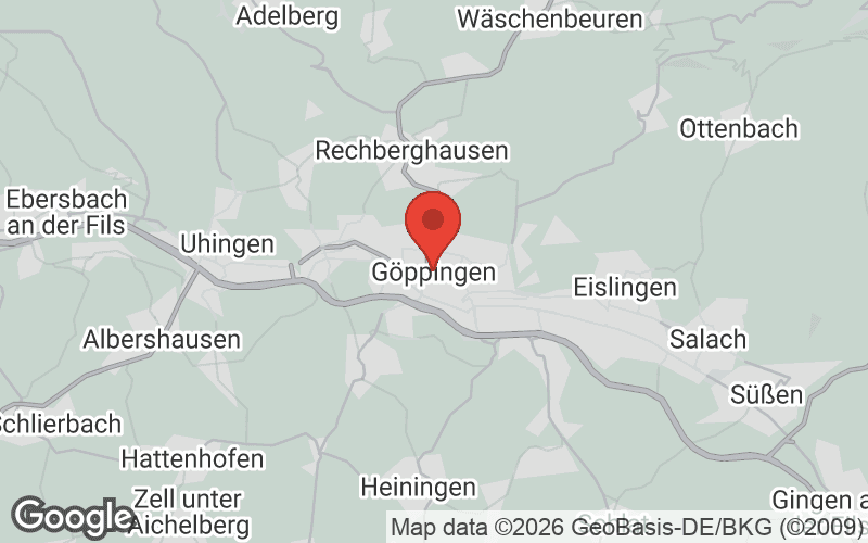 Karte von Göppingen