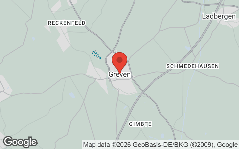 Karte von Greven
