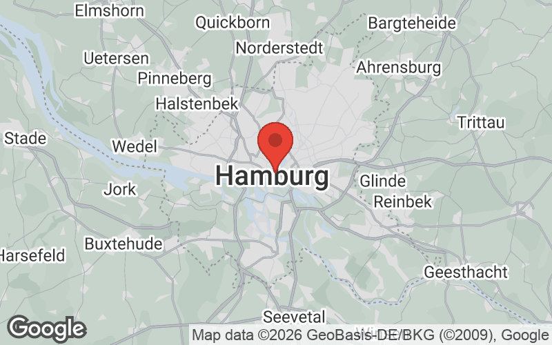 Karte von Hamburg