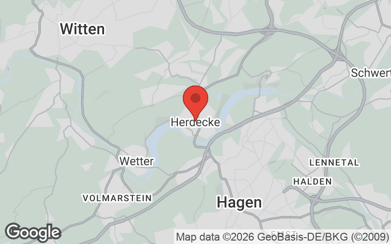 Karte von Herdecke