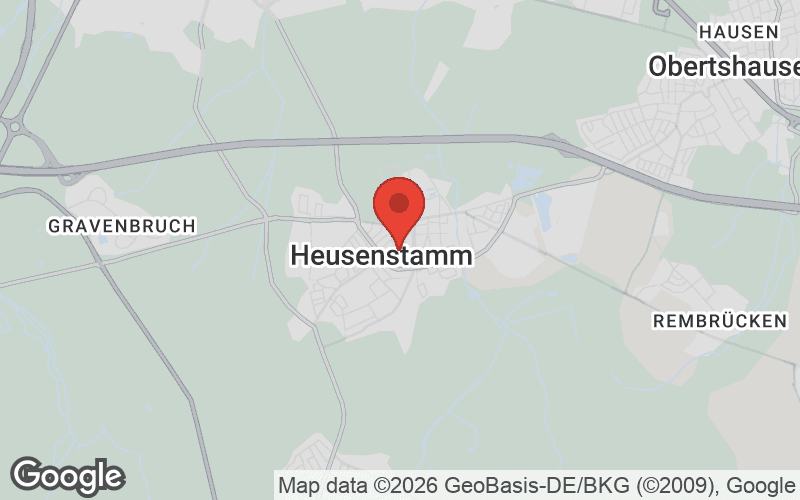 Karte von Heusenstamm