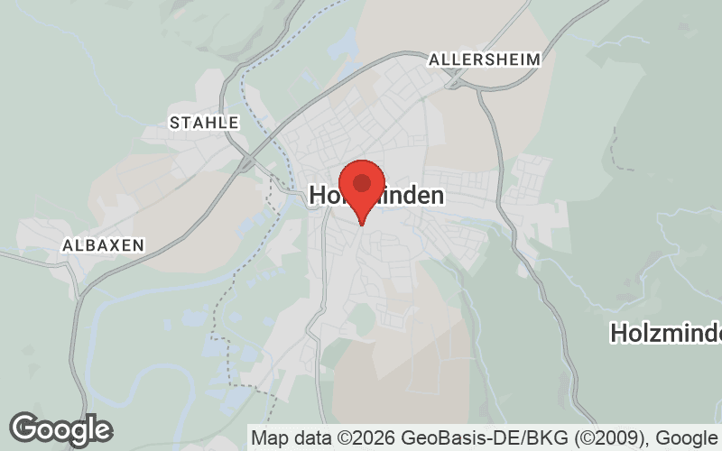 Karte von Holzminden