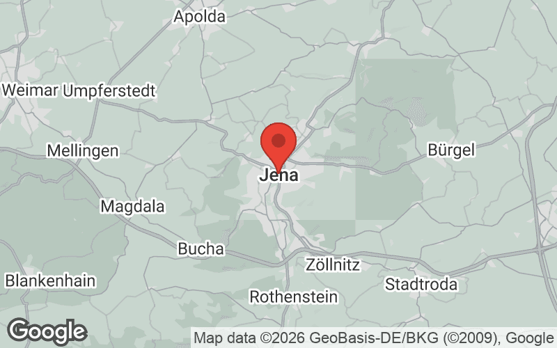 Karte von Jena