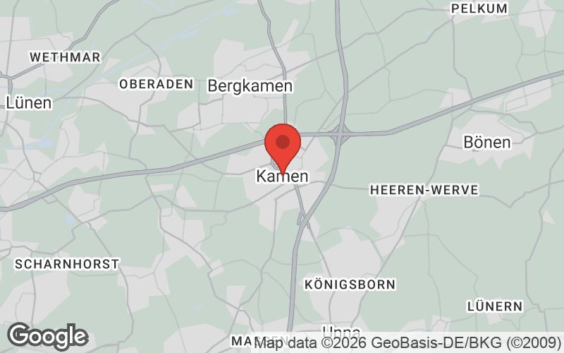 Karte von Kamen