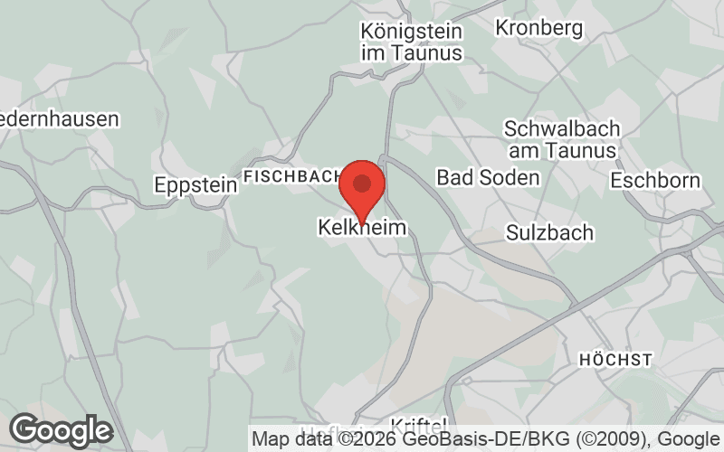 Karte von Kelkheim (Taunus)