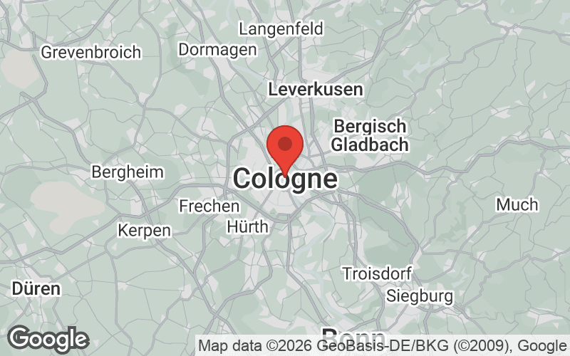 Karte von Köln