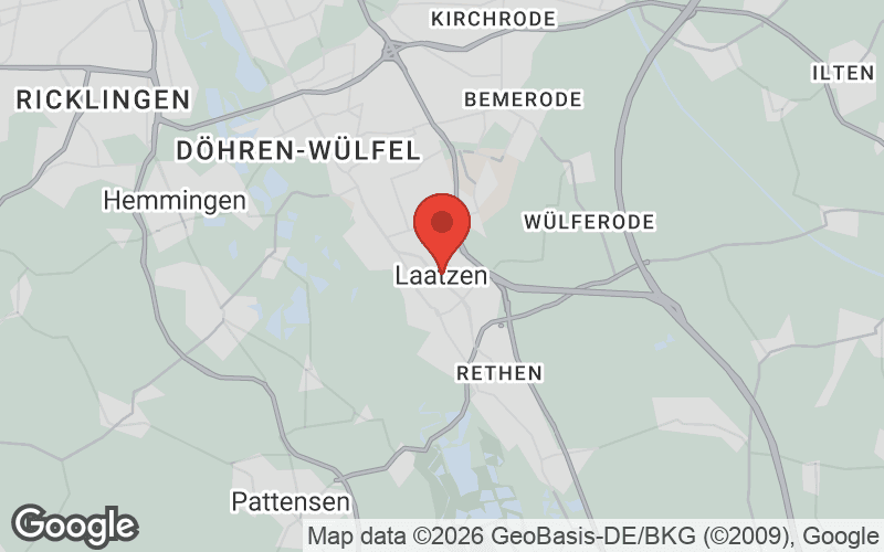Karte von Laatzen