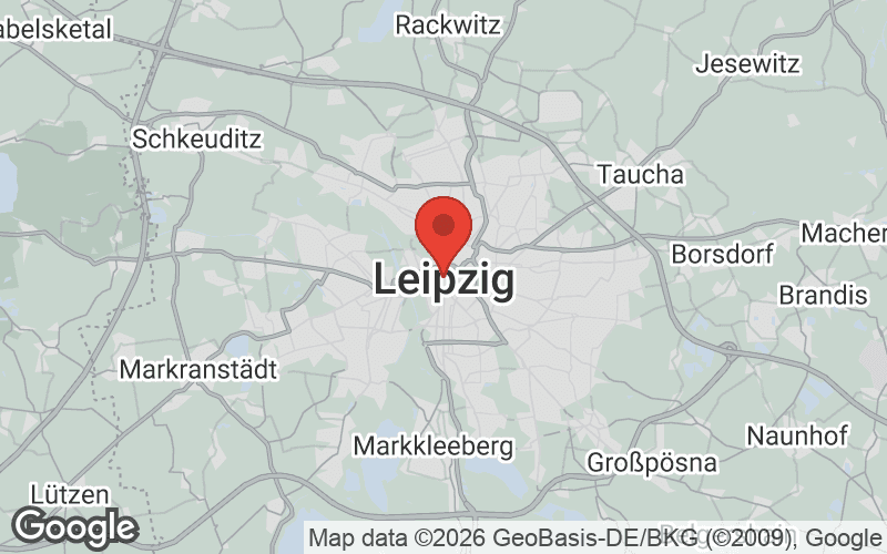 Karte von Leipzig