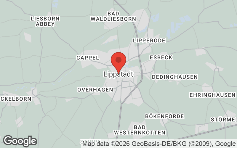 Karte von Lippstadt
