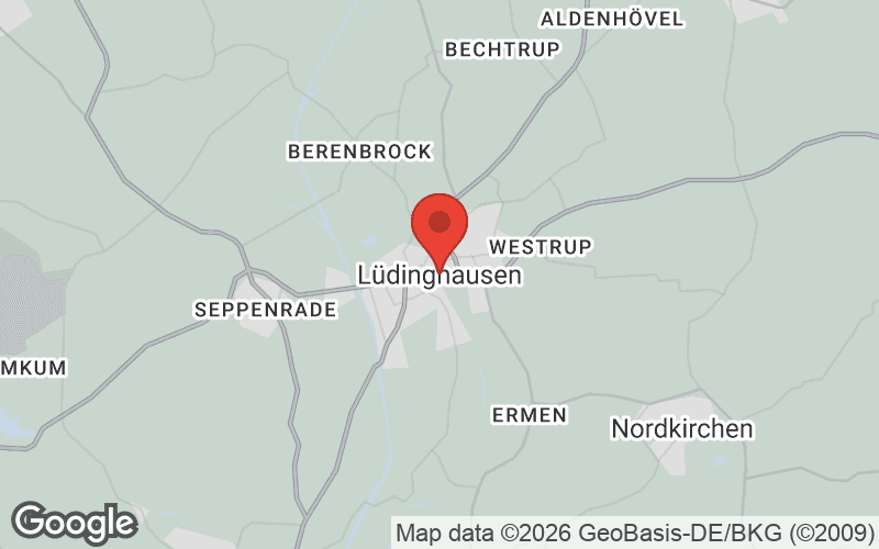 Karte von Lüdinghausen