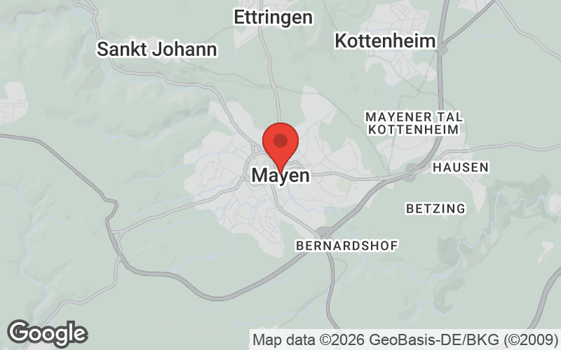Karte von Mayen