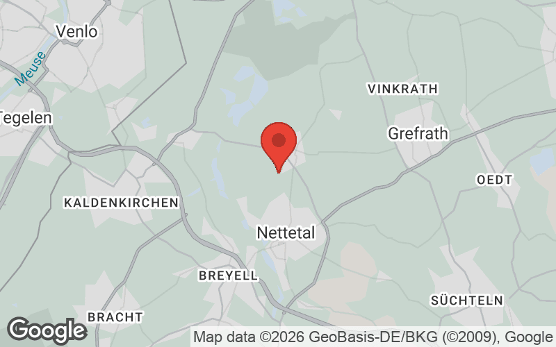 Karte von Nettetal
