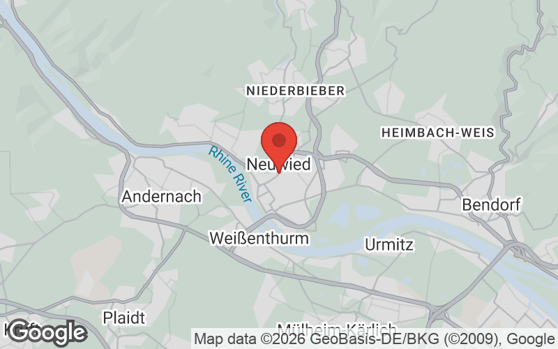 Karte von Neuwied