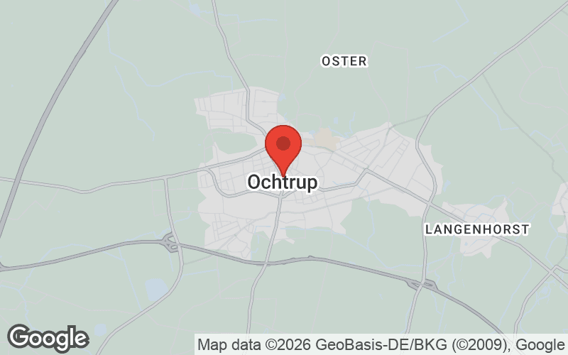 Karte von Ochtrup