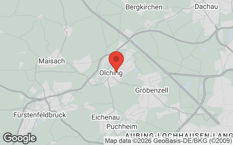 Karte von Olching