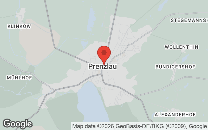 Karte von Prenzlau