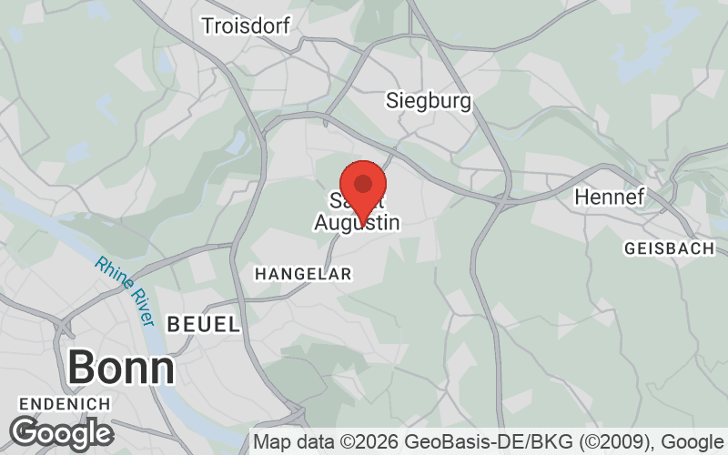 Karte von Sankt Augustin