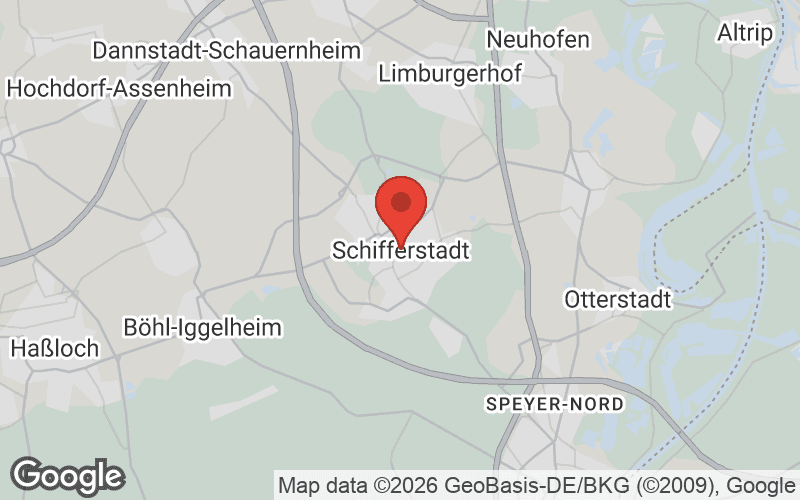 Karte von Schifferstadt