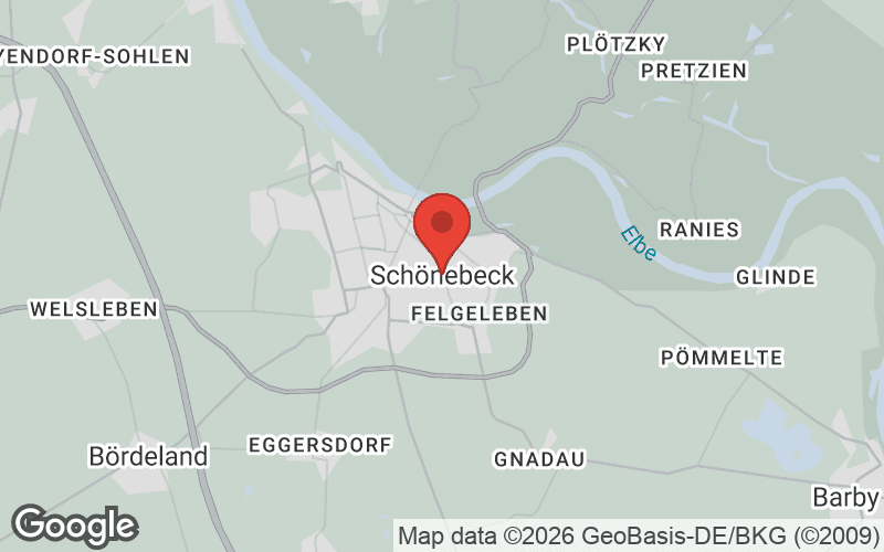 Karte von Schönebeck (Elbe)