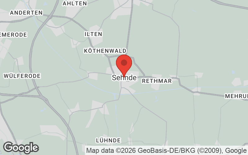 Karte von Sehnde