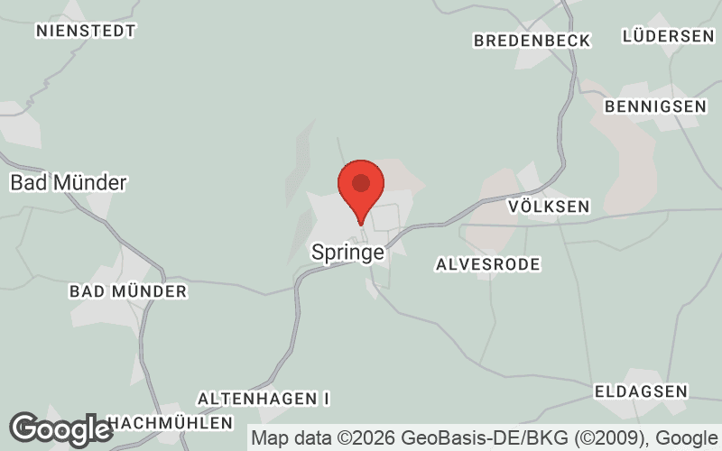 Karte von Springe