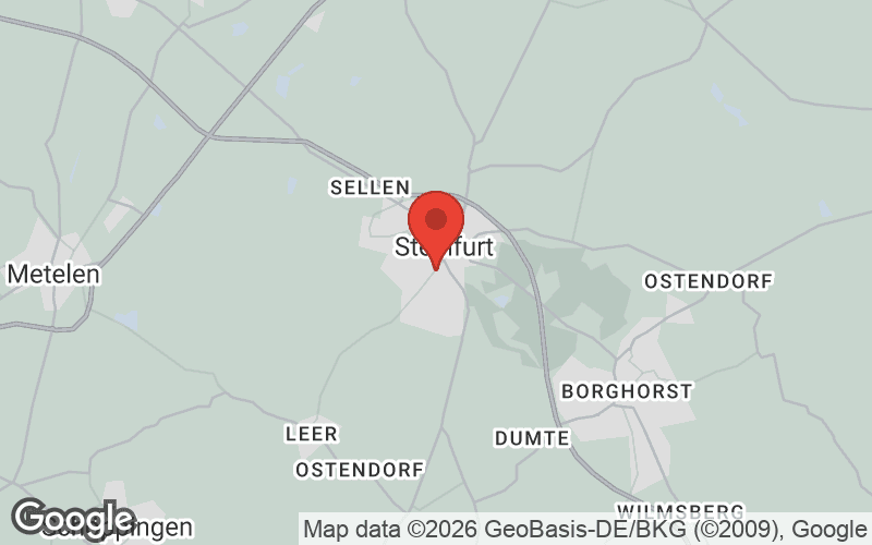 Karte von Steinfurt
