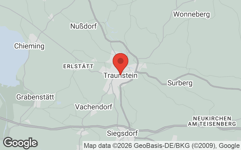 Karte von Traunstein
