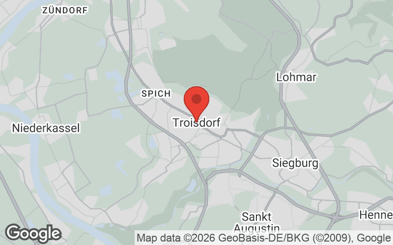 Karte von Troisdorf