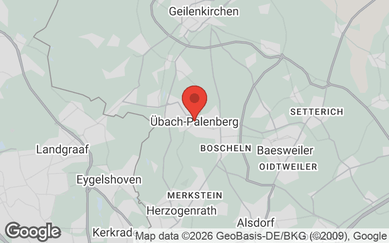 Karte von Übach-Palenberg