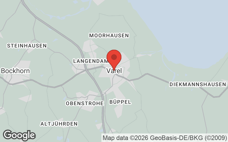 Karte von Varel